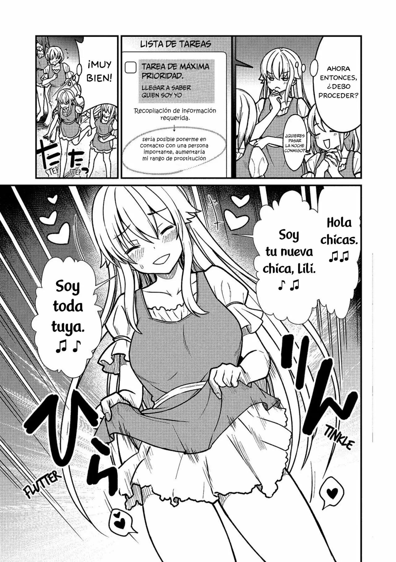 Me convertí en princesa caballero y trabajo en un burdel yuri Capitulo 2: En busca de un cliente personal página 9