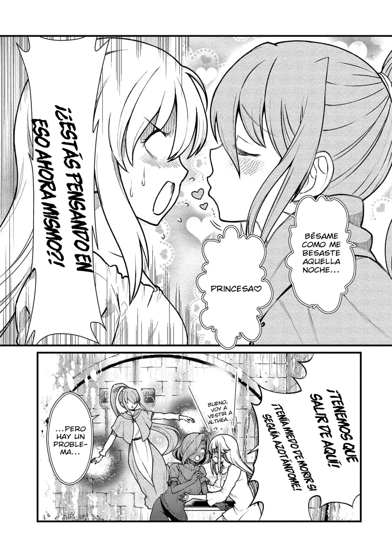Me convertí en princesa caballero y trabajo en un burdel yuri Capitulo 4 página 20