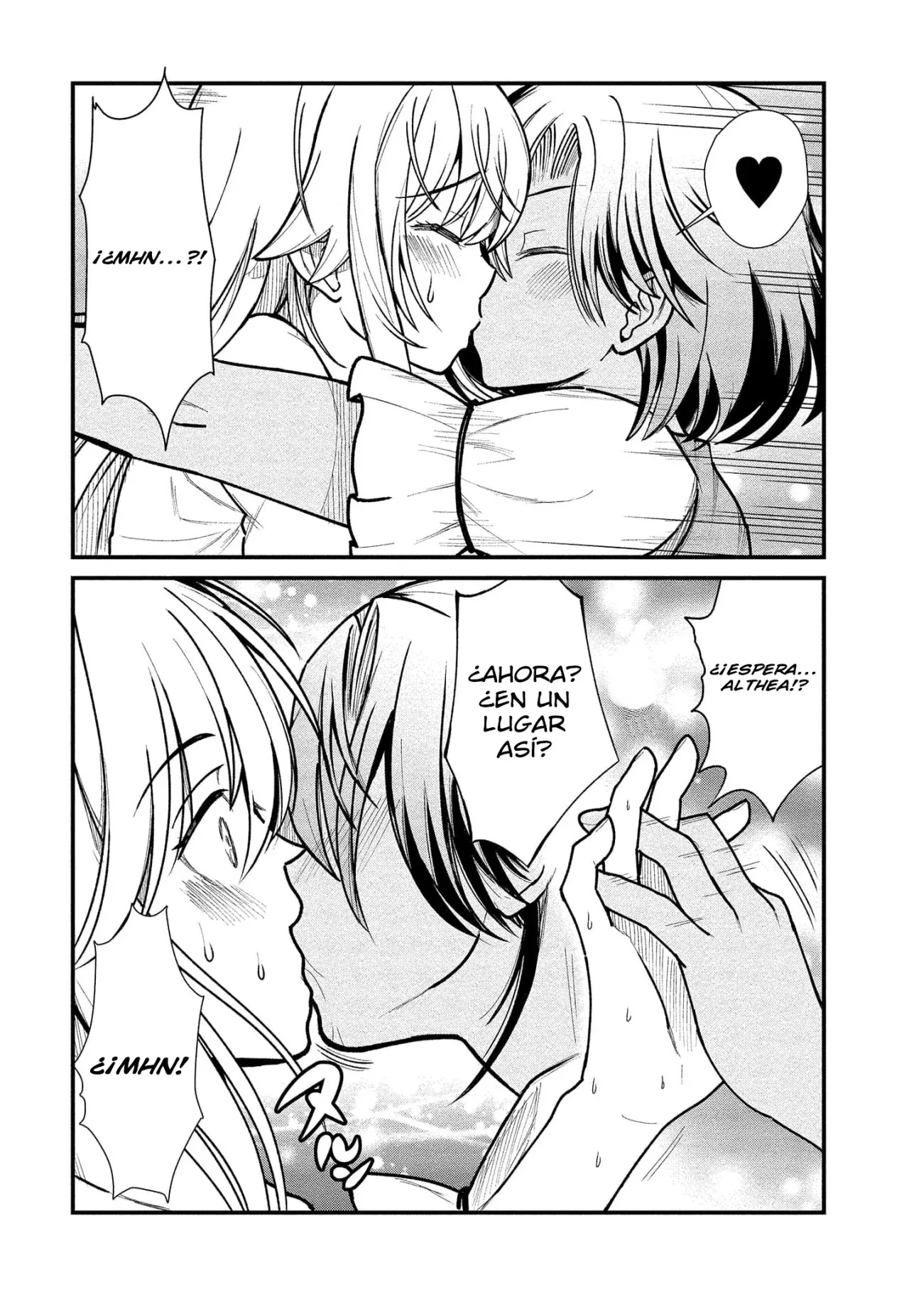 Me convertí en princesa caballero y trabajo en un burdel yuri Capitulo 4 página 7