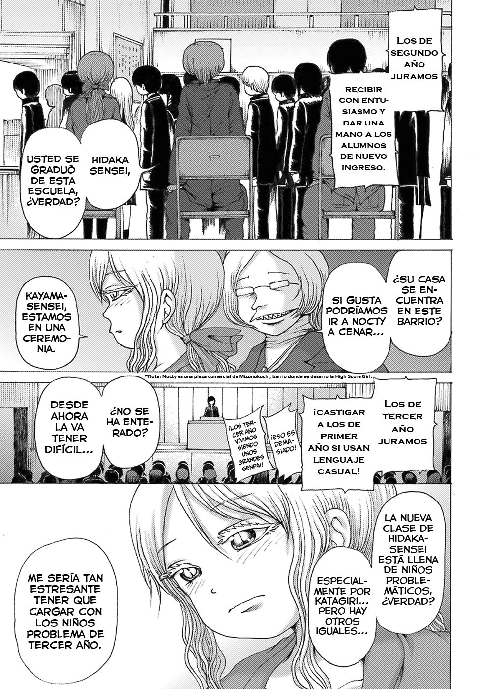 High Score Girl Dash Capitulo 1 página 8