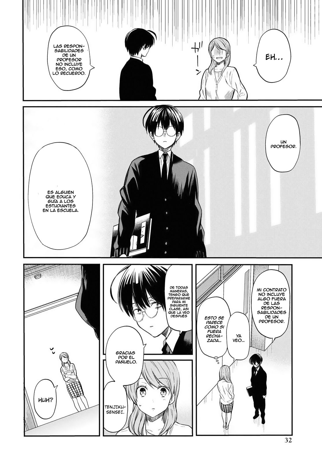 1-nen A-gumi no Monster Capitulo 1: No puedo tolerar a u profesor asqueroso como tú página 24