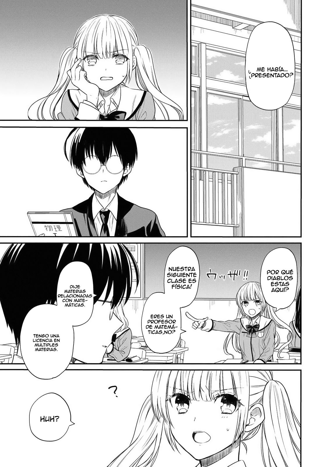 1-nen A-gumi no Monster Capitulo 1: No puedo tolerar a u profesor asqueroso como tú página 25