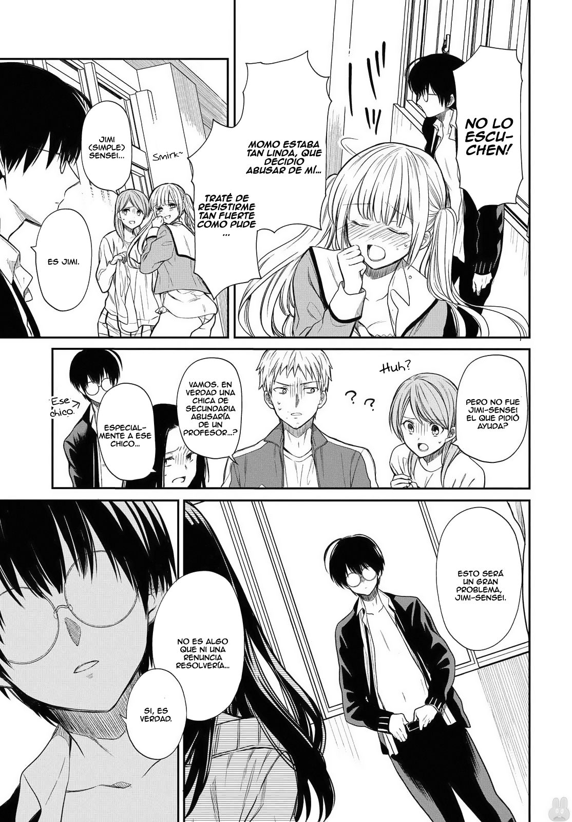 1-nen A-gumi no Monster Capitulo 1: No puedo tolerar a u profesor asqueroso como tú página 38