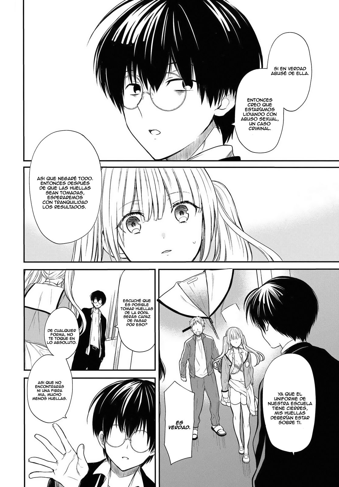 1-nen A-gumi no Monster Capitulo 1: No puedo tolerar a u profesor asqueroso como tú página 39