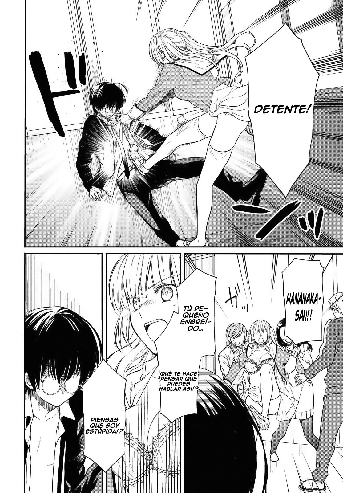 1-nen A-gumi no Monster Capitulo 1: No puedo tolerar a u profesor asqueroso como tú página 41