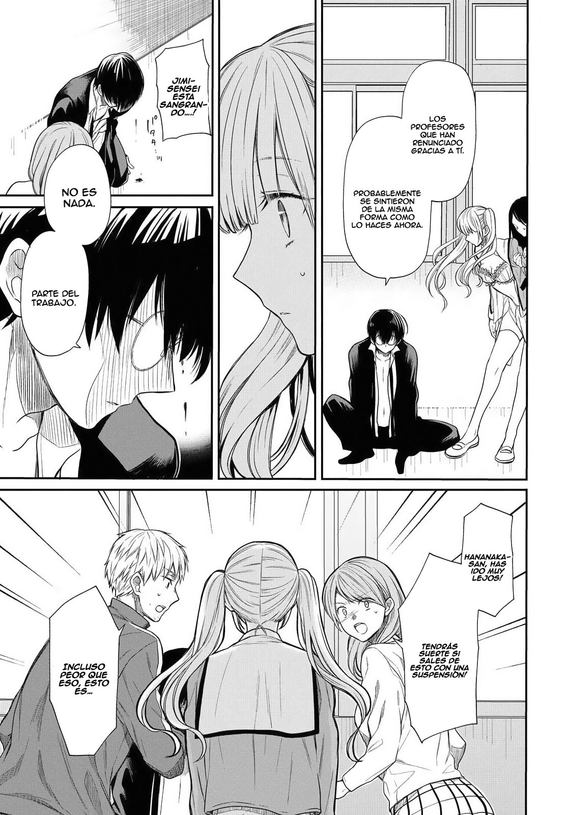 1-nen A-gumi no Monster Capitulo 1: No puedo tolerar a u profesor asqueroso como tú página 42