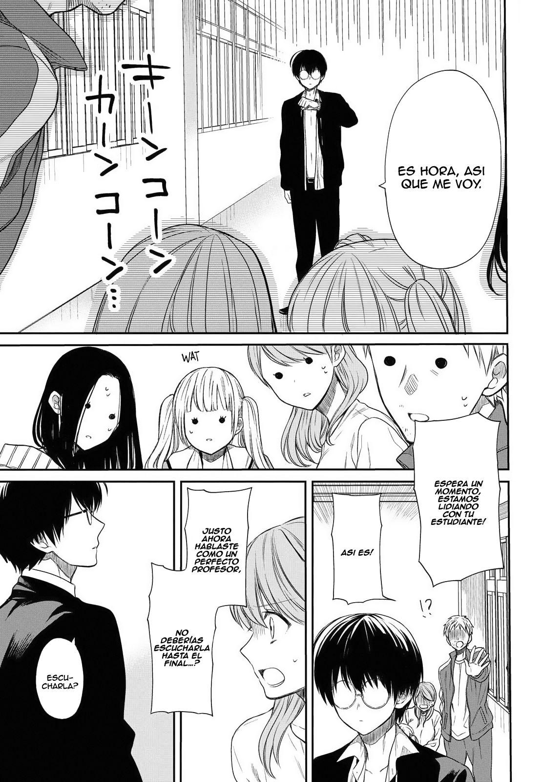 1-nen A-gumi no Monster Capitulo 1: No puedo tolerar a u profesor asqueroso como tú página 50