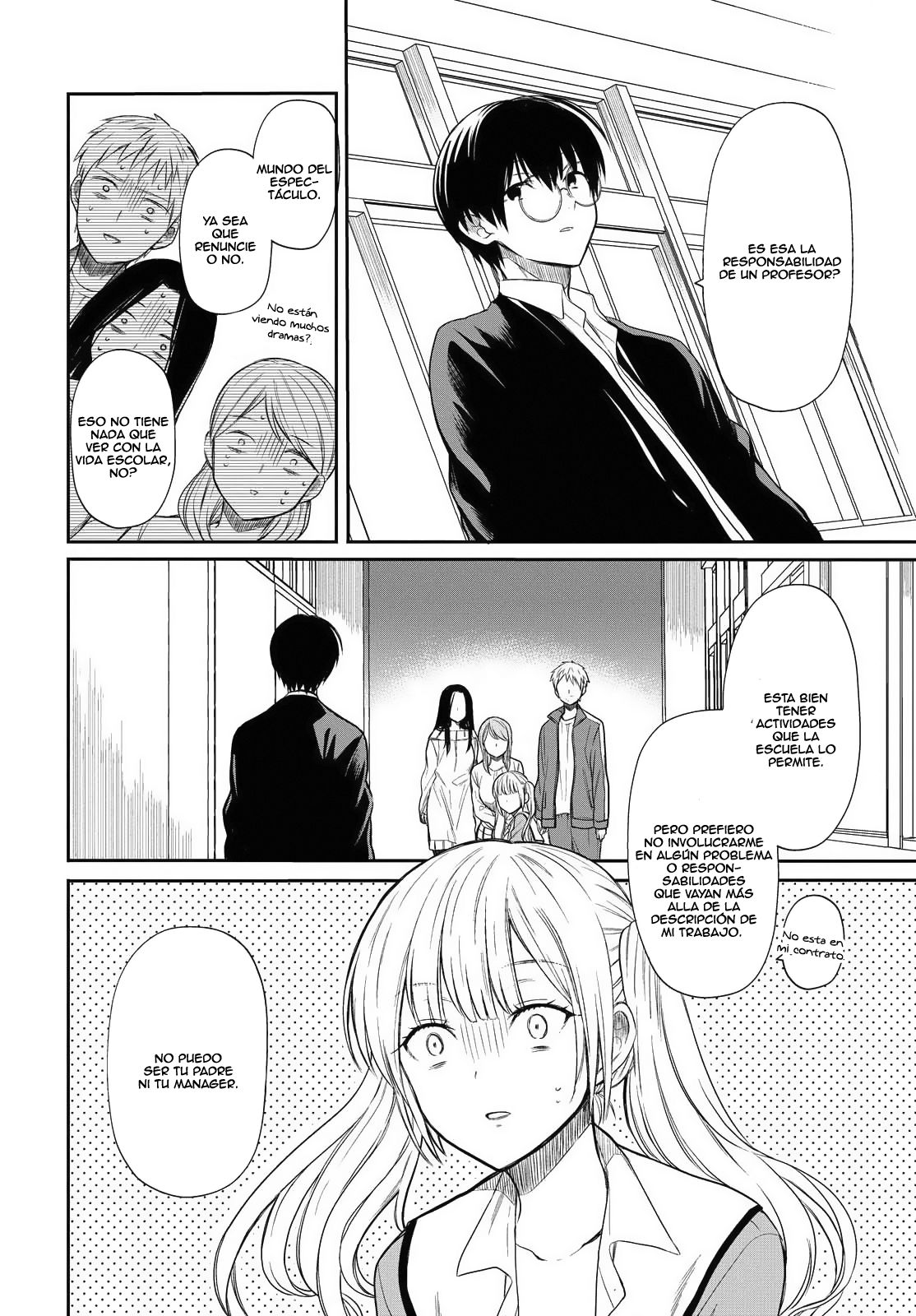1-nen A-gumi no Monster Capitulo 1: No puedo tolerar a u profesor asqueroso como tú página 51