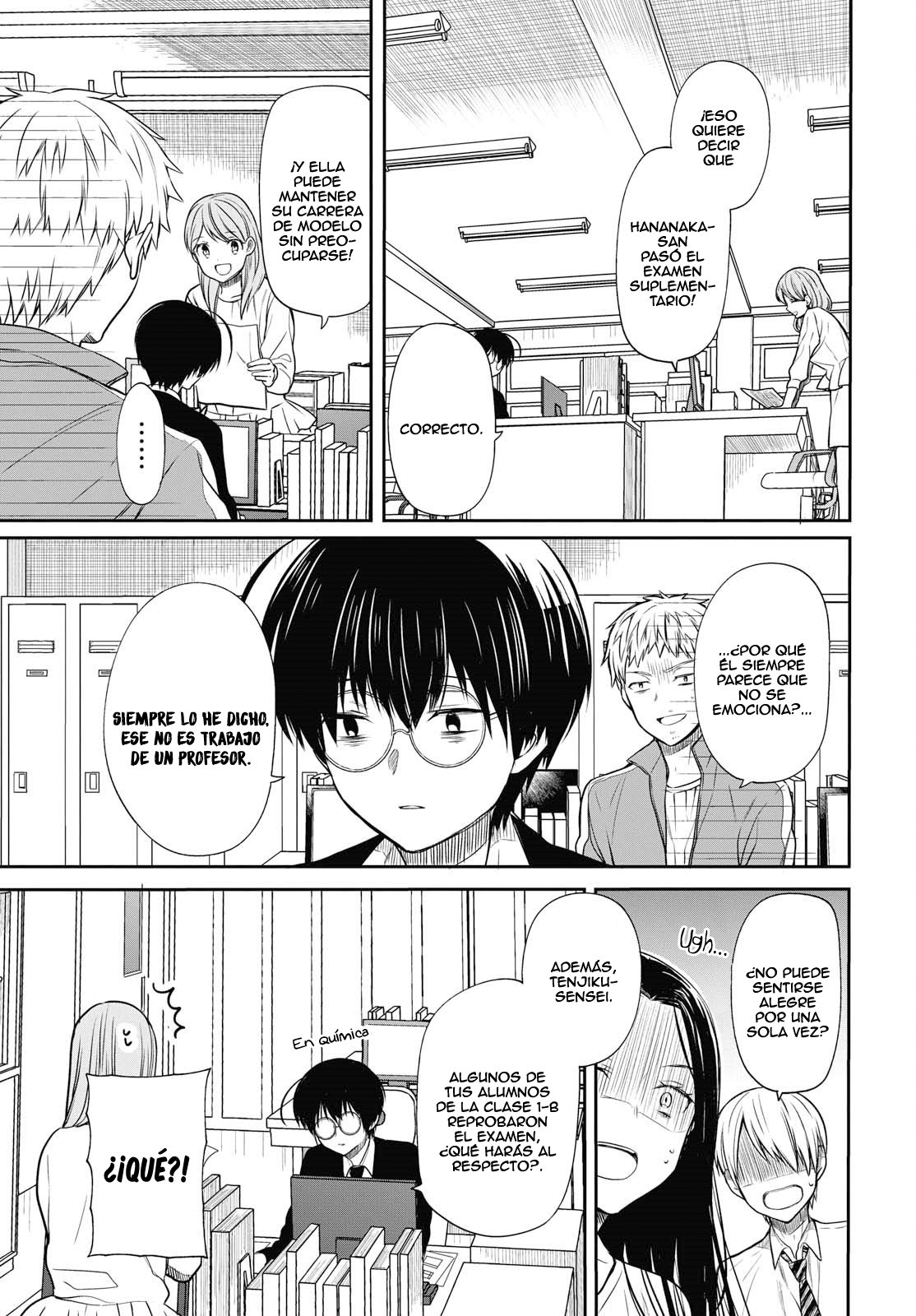 1-nen A-gumi no Monster Capitulo 10: Sensei, ¿"Hananaka" o "Yo"? página 10