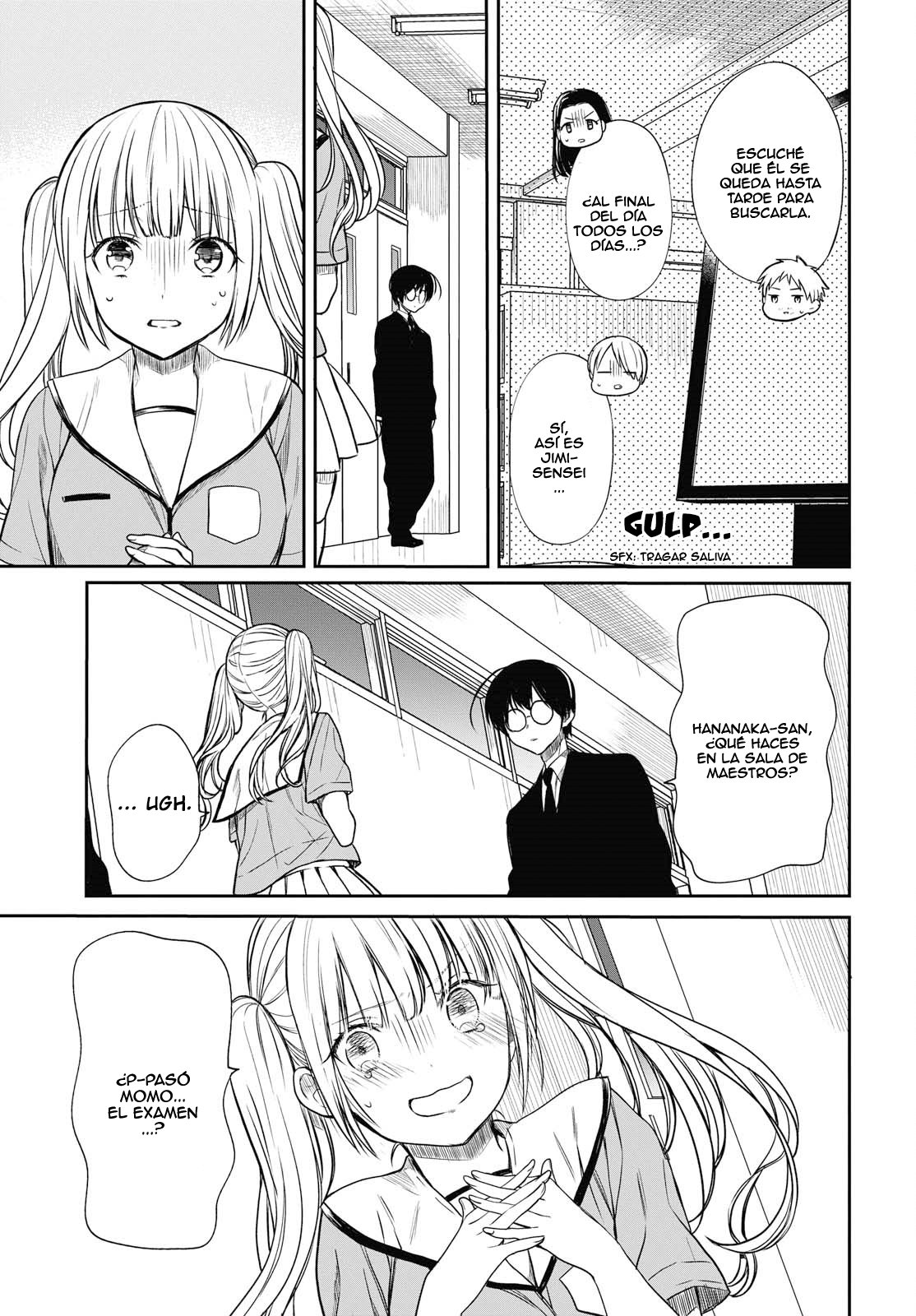1-nen A-gumi no Monster Capitulo 10: Sensei, ¿"Hananaka" o "Yo"? página 12