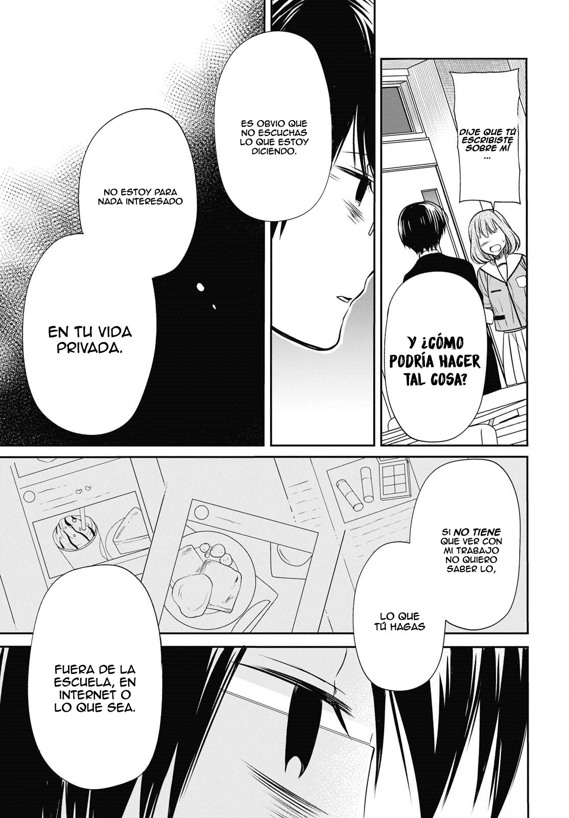 1-nen A-gumi no Monster Capitulo 10: Sensei, ¿"Hananaka" o "Yo"? página 26