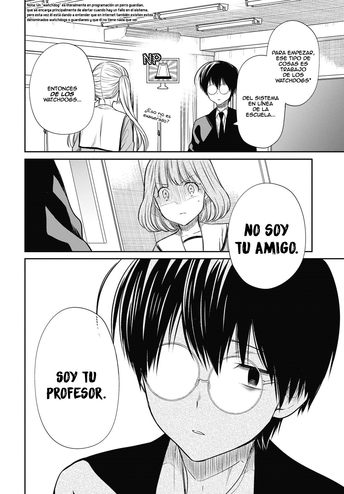 1-nen A-gumi no Monster Capitulo 10: Sensei, ¿"Hananaka" o "Yo"? página 27