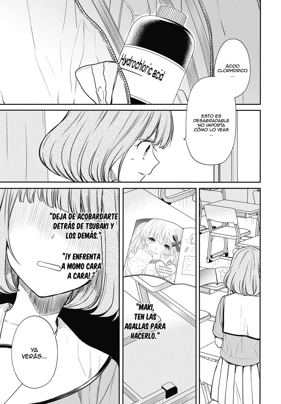 1-nen A-gumi no Monster Capitulo 10: Sensei, ¿"Hananaka" o "Yo"? página 6