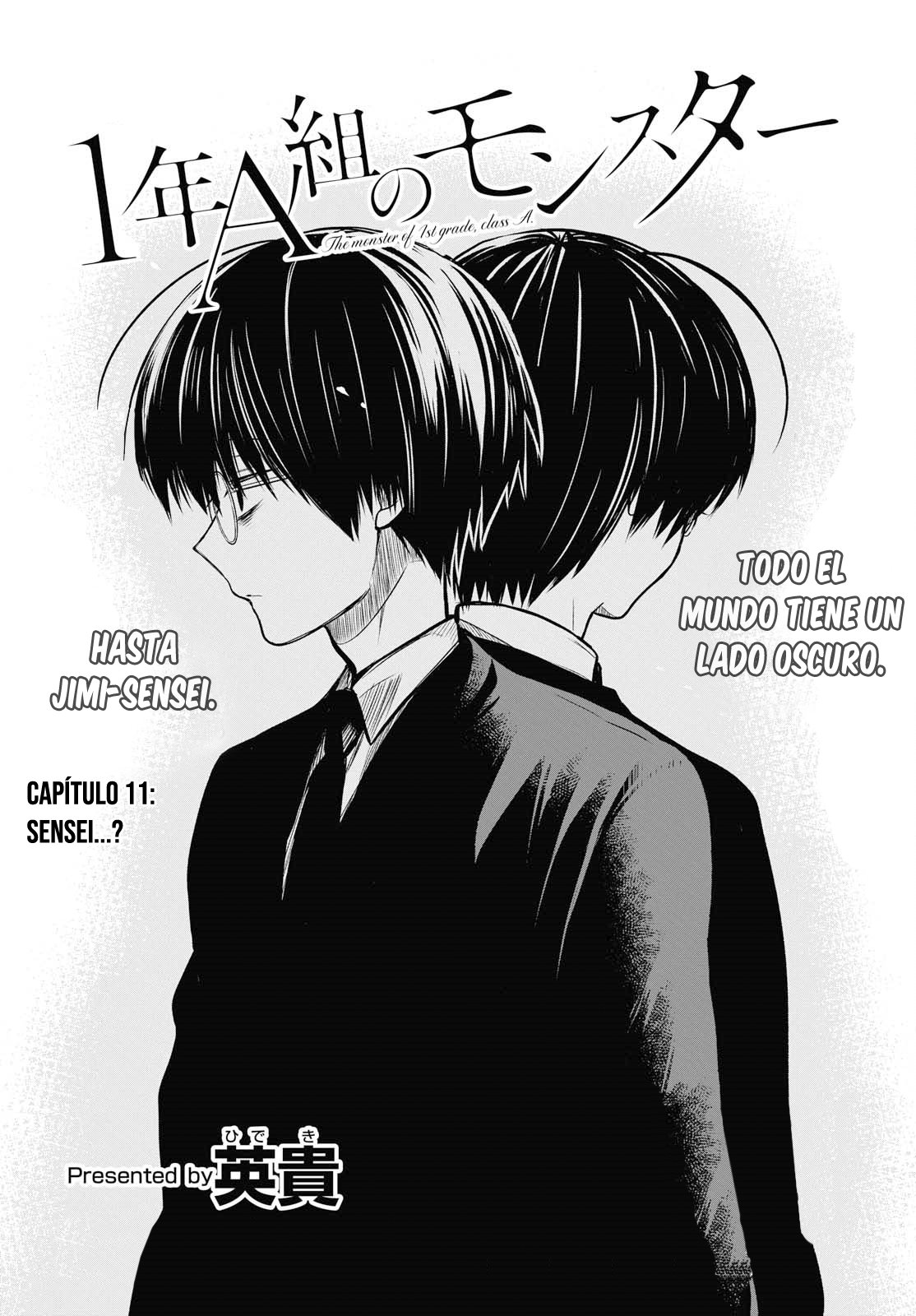 1-nen A-gumi no Monster Capitulo 11: Sensei...? página 3