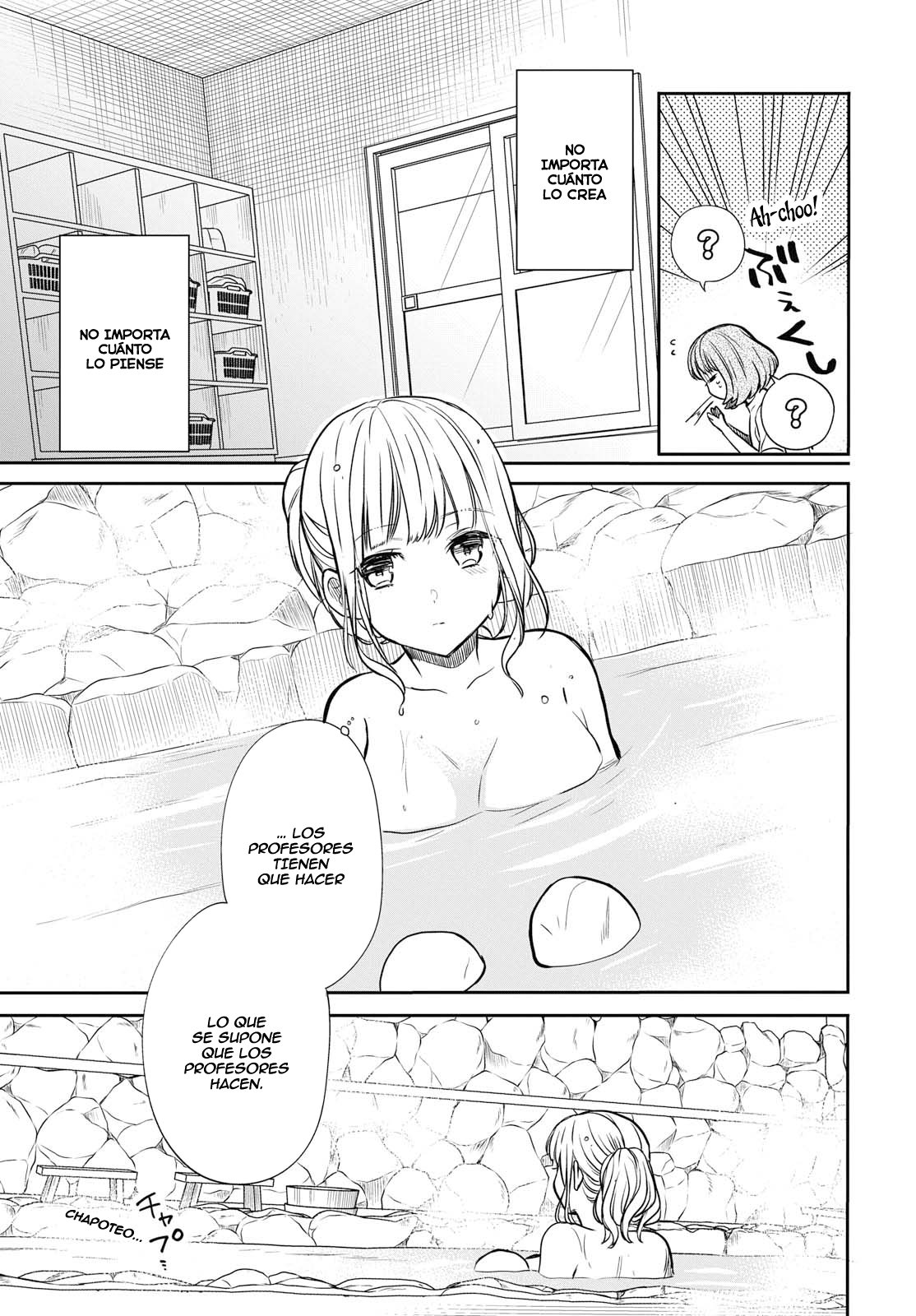 1-nen A-gumi no Monster Capitulo 13: Sensei, ¿Eres un gran mentiroso? página 12