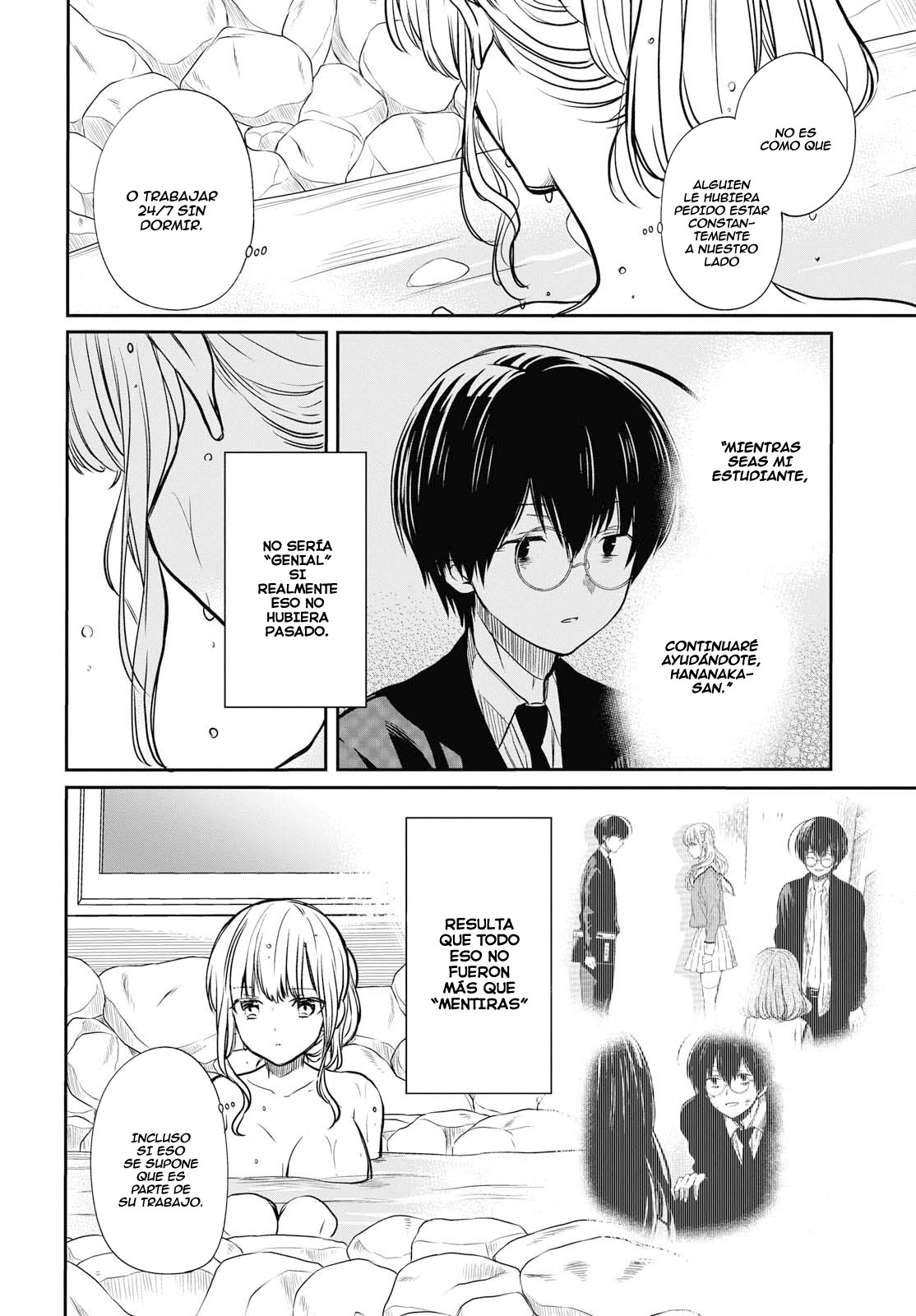 1-nen A-gumi no Monster Capitulo 13: Sensei, ¿Eres un gran mentiroso? página 13