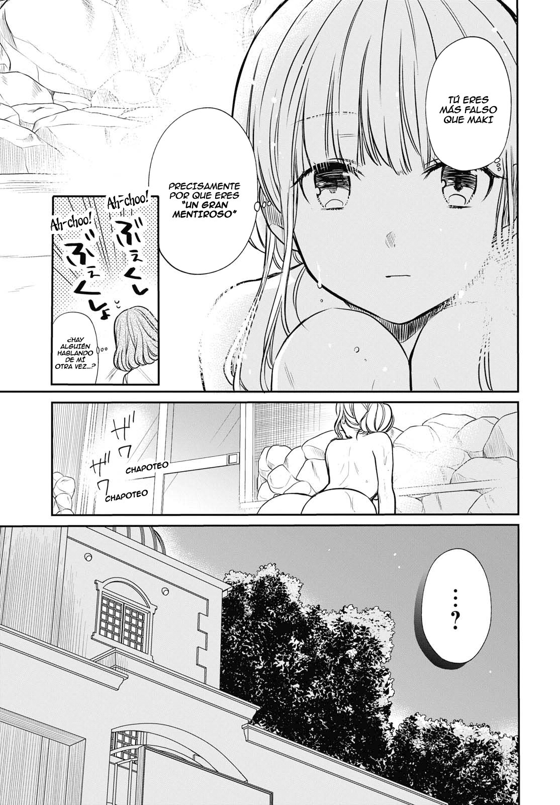 1-nen A-gumi no Monster Capitulo 13: Sensei, ¿Eres un gran mentiroso? página 14