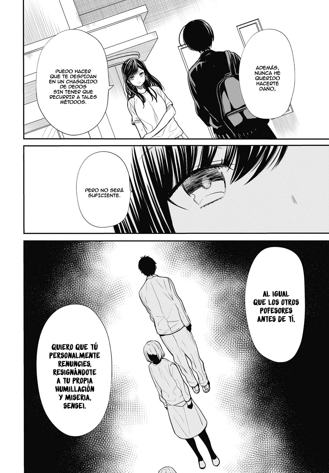 1-nen A-gumi no Monster Capitulo 13: Sensei, ¿Eres un gran mentiroso? página 17