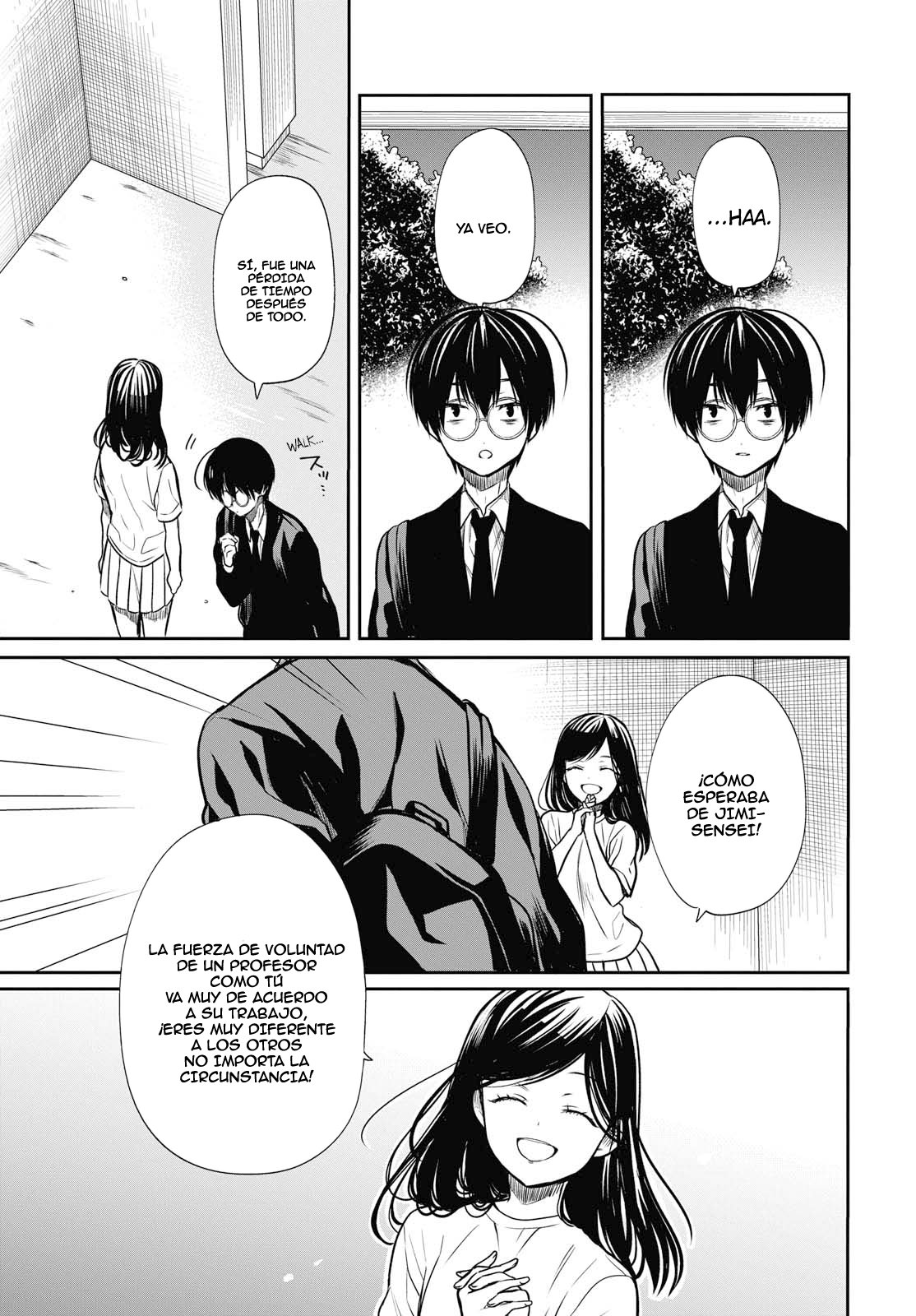 1-nen A-gumi no Monster Capitulo 13: Sensei, ¿Eres un gran mentiroso? página 18