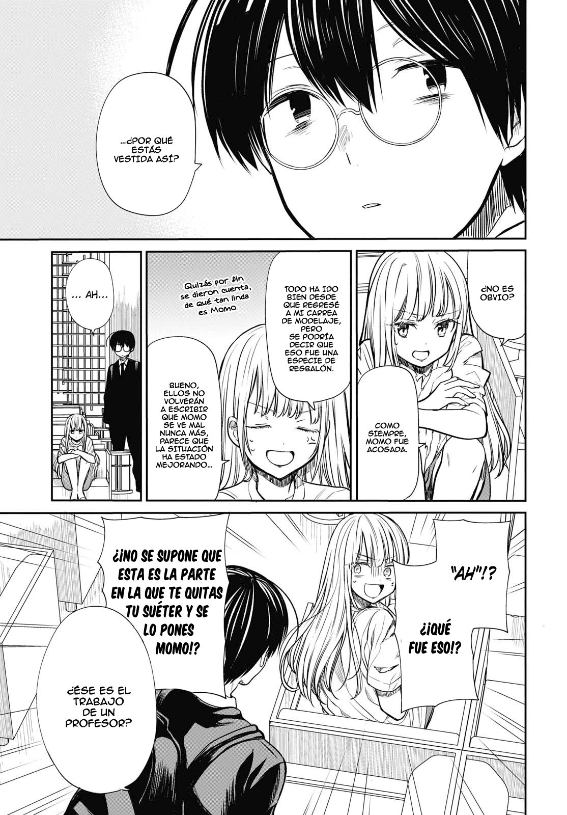 1-nen A-gumi no Monster Capitulo 13: Sensei, ¿Eres un gran mentiroso? página 25