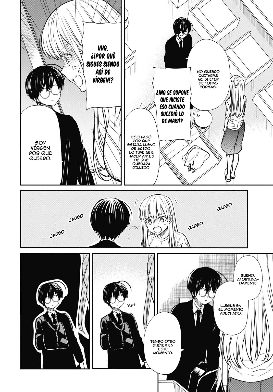1-nen A-gumi no Monster Capitulo 13: Sensei, ¿Eres un gran mentiroso? página 26