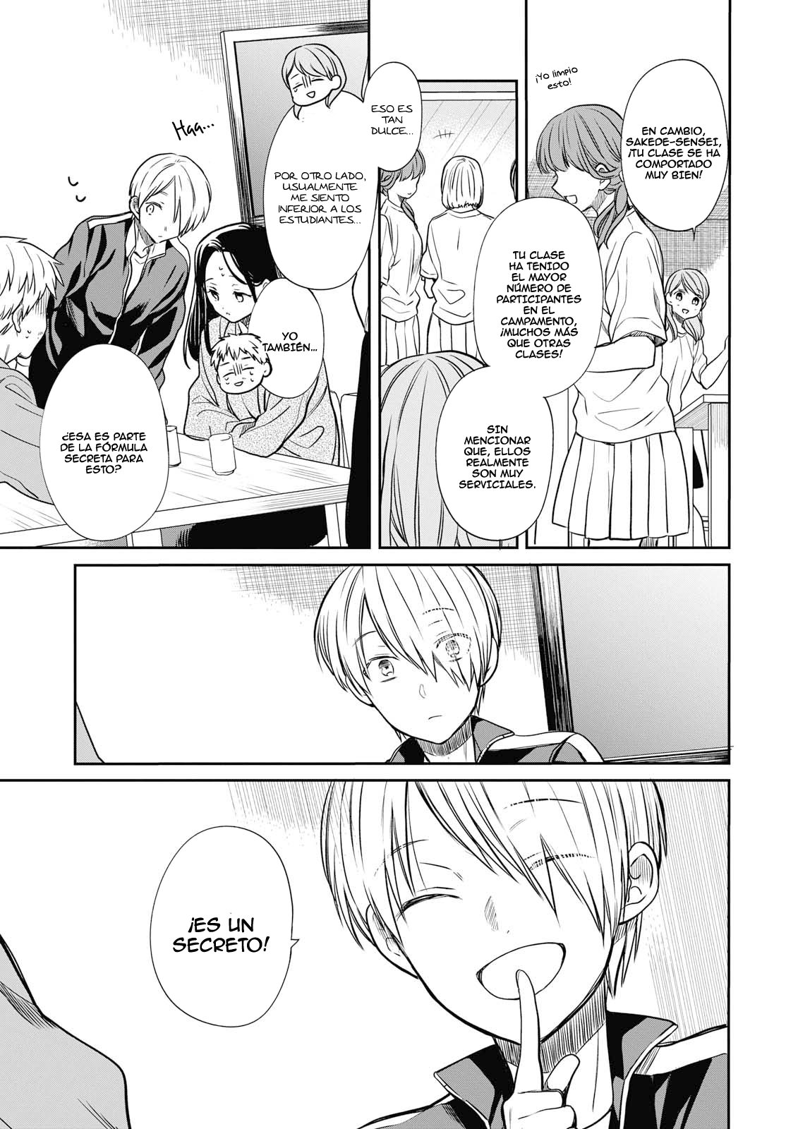 1-nen A-gumi no Monster Capitulo 13: Sensei, ¿Eres un gran mentiroso? página 6