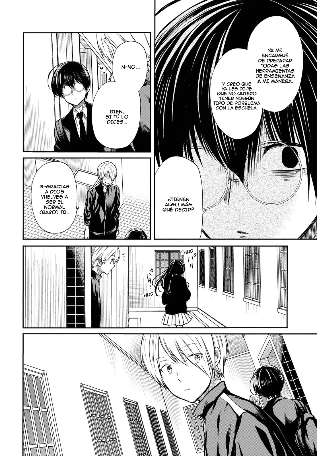 1-nen A-gumi no Monster Capitulo 14: Sensei, Apestas tratando bien a las chicas página 13