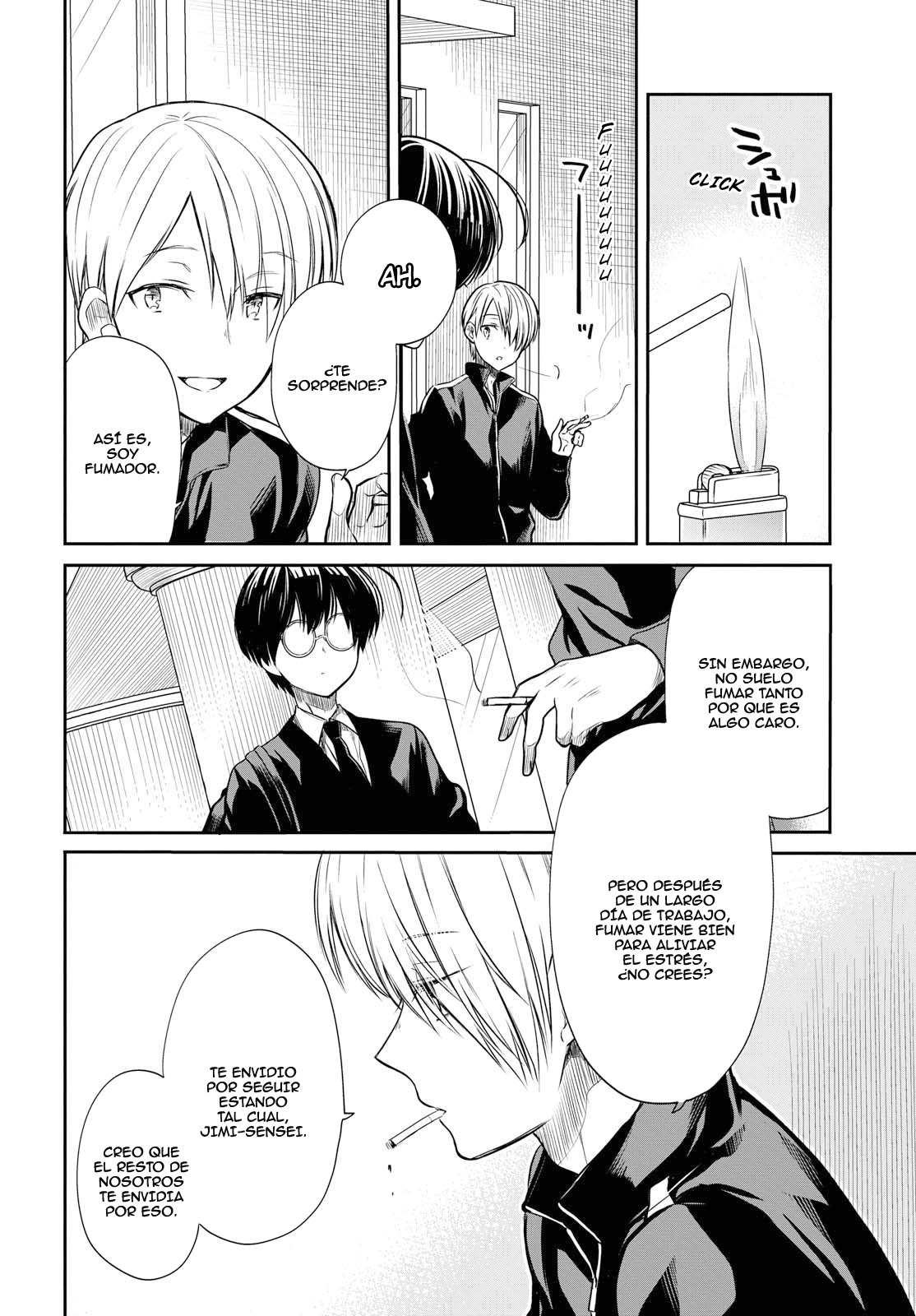 1-nen A-gumi no Monster Capitulo 14: Sensei, Apestas tratando bien a las chicas página 15