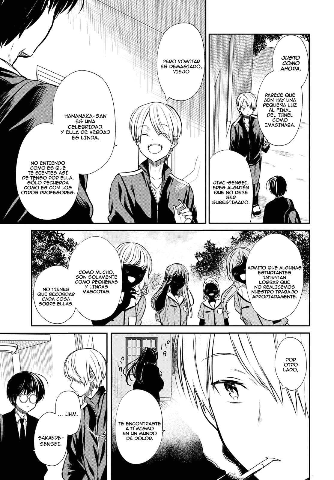1-nen A-gumi no Monster Capitulo 14: Sensei, Apestas tratando bien a las chicas página 18