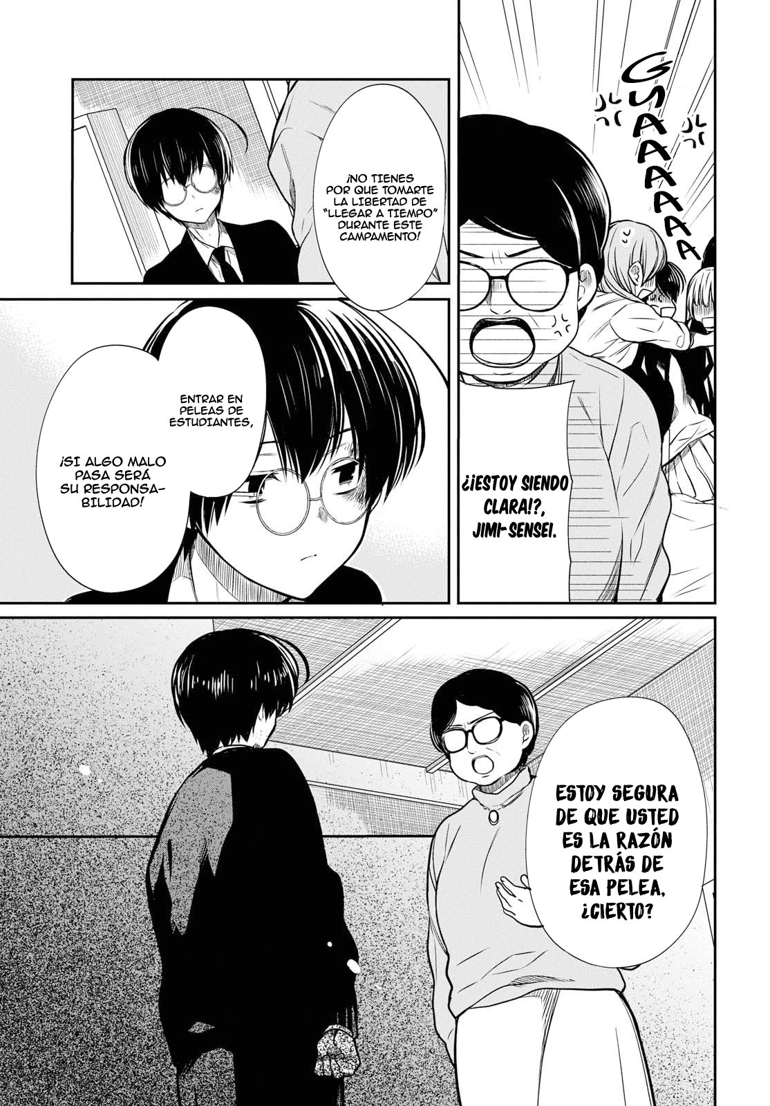 1-nen A-gumi no Monster Capitulo 15: Sensei, ¿Lo entiendes? página 7