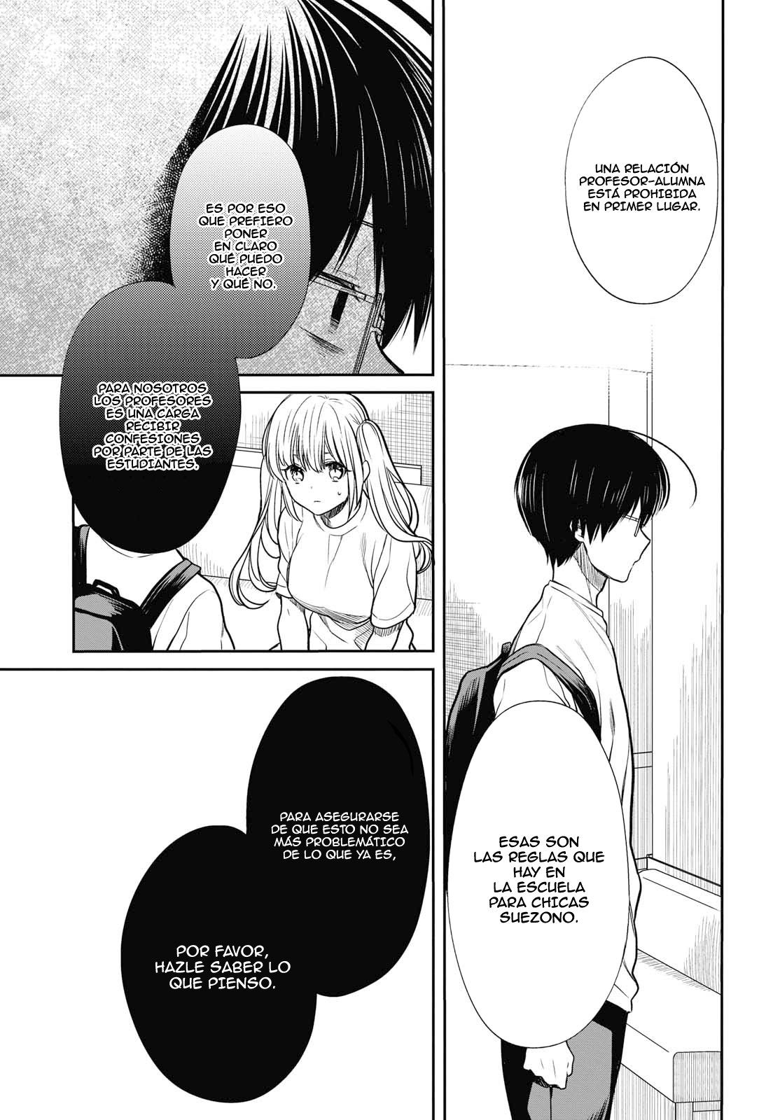1-nen A-gumi no Monster Capitulo 17: Sensei, tú no me odias ¿Verdad? página 19