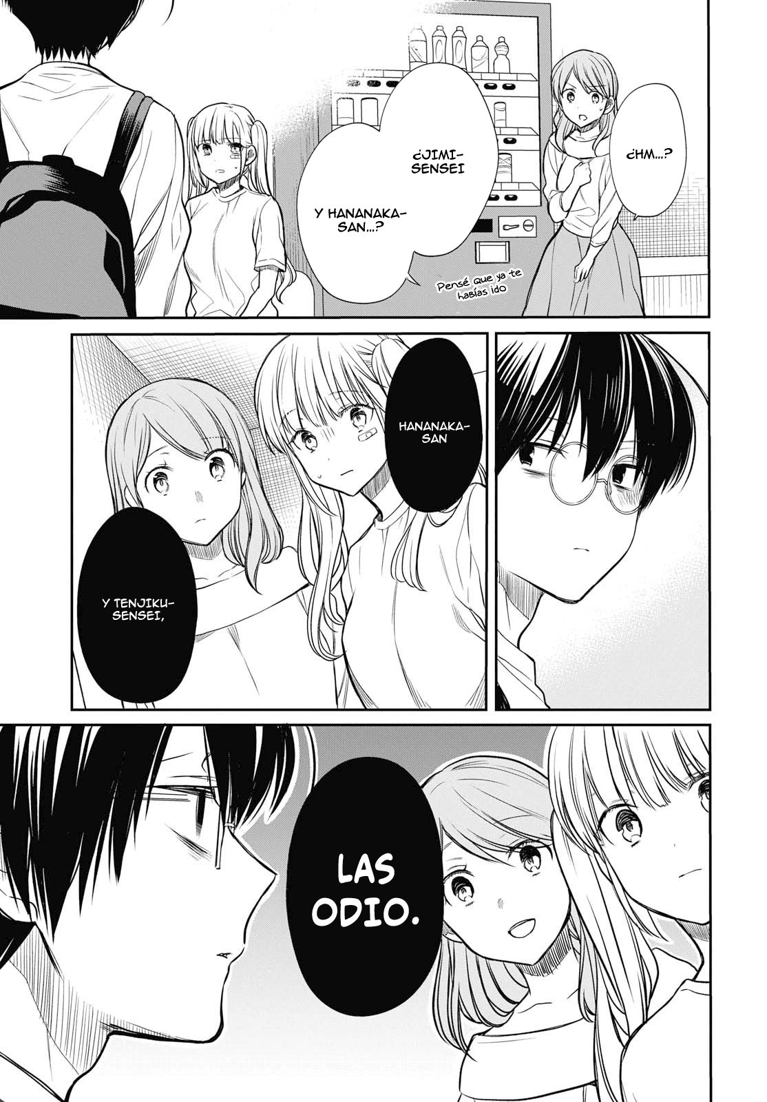 1-nen A-gumi no Monster Capitulo 17: Sensei, tú no me odias ¿Verdad? página 23