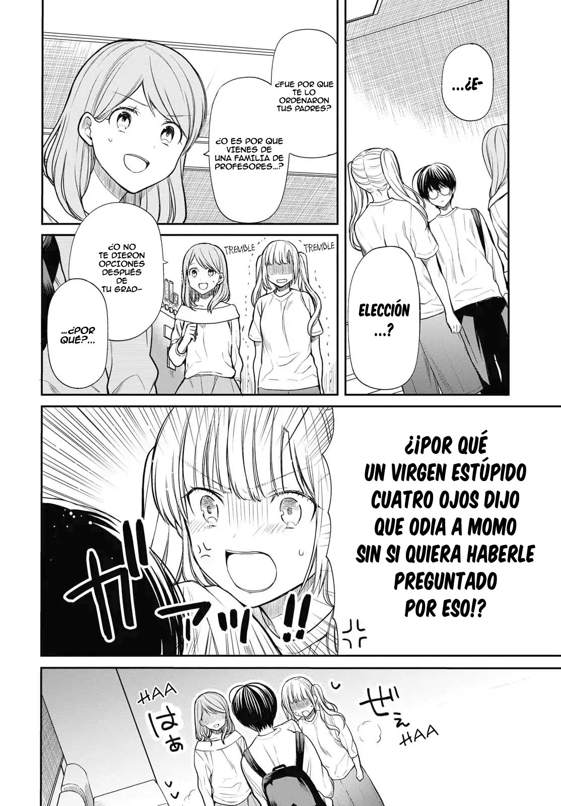 1-nen A-gumi no Monster Capitulo 18: Sensei, ¿Qué puedo hacer? página 6