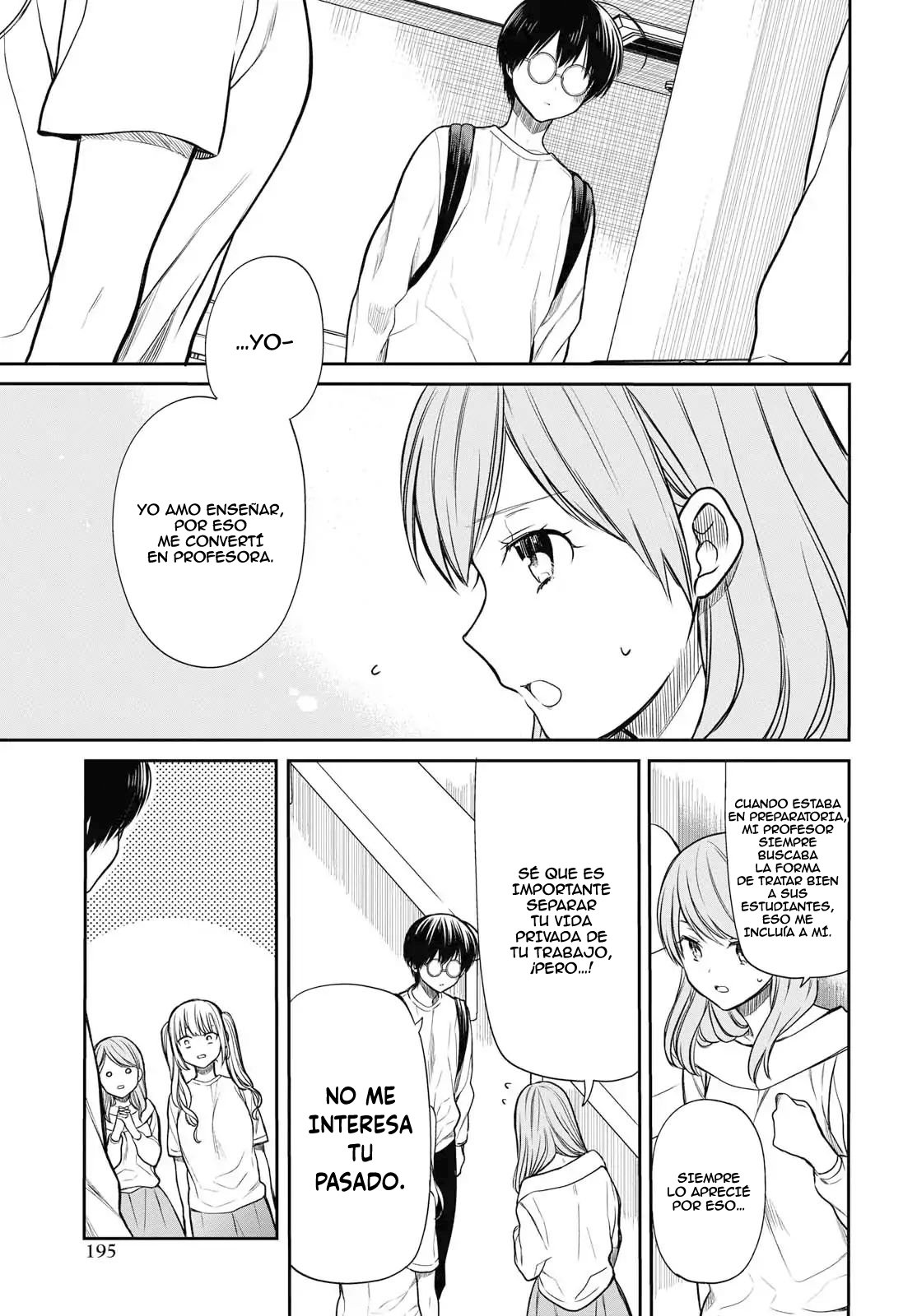 1-nen A-gumi no Monster Capitulo 18: Sensei, ¿Qué puedo hacer? página 9