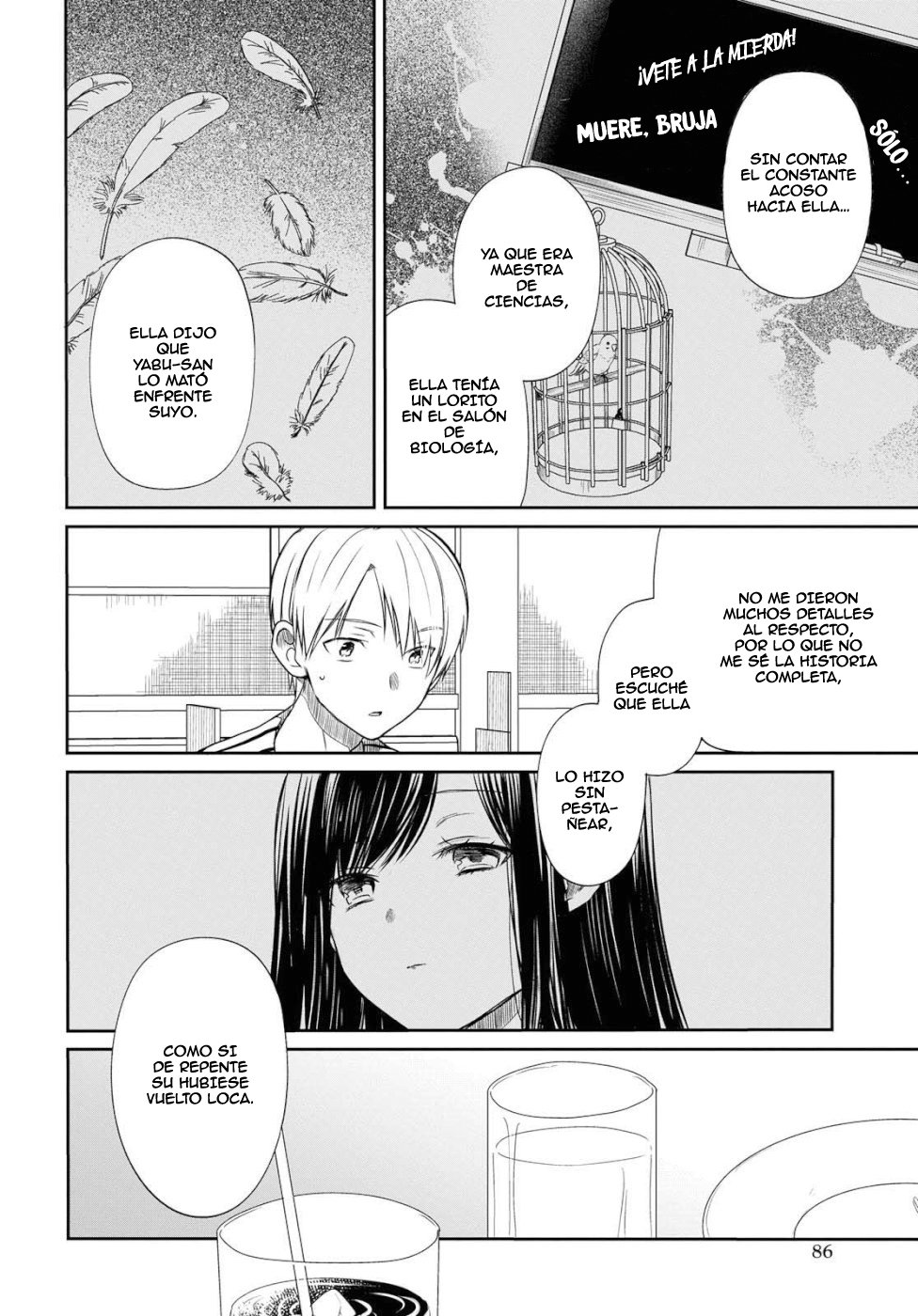 1-nen A-gumi no Monster Capitulo 19: ¿Estás asustado, Sensei? página 12