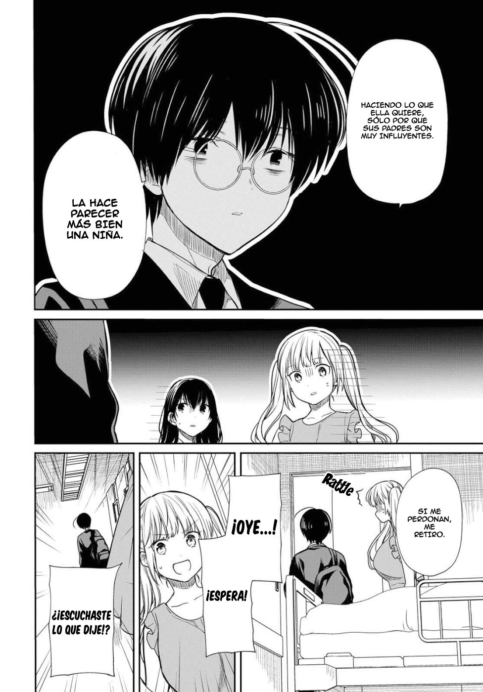 1-nen A-gumi no Monster Capitulo 19: ¿Estás asustado, Sensei? página 18
