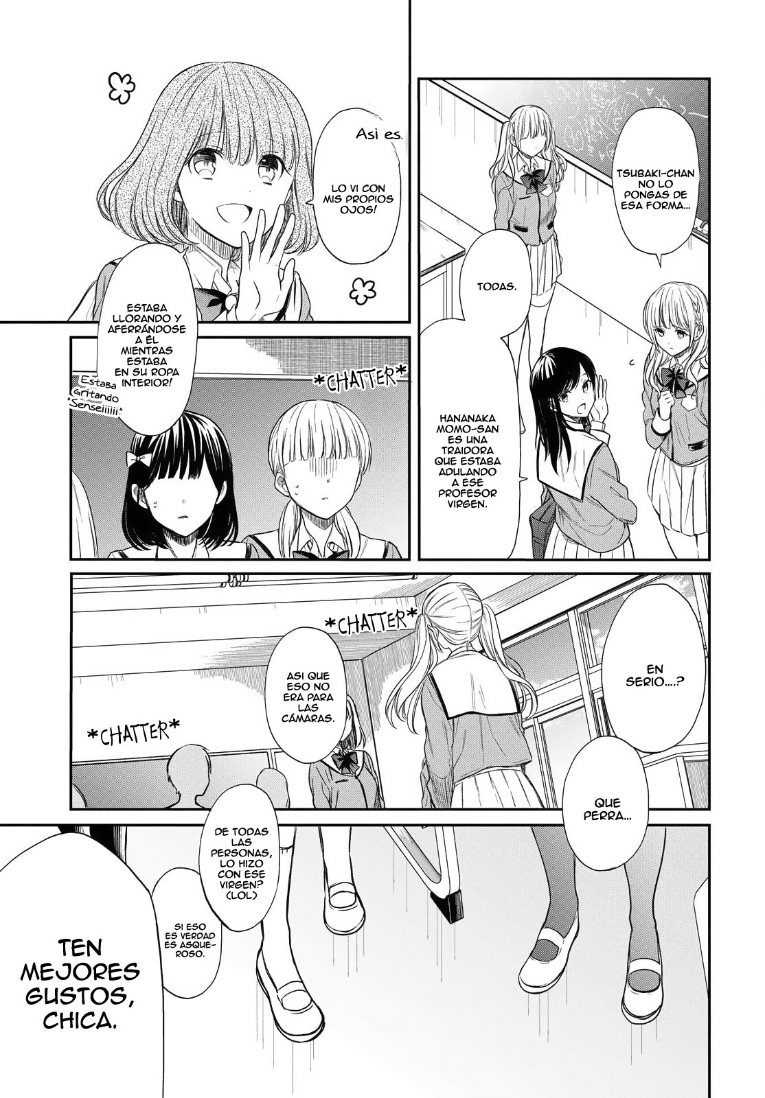 1-nen A-gumi no Monster Capitulo 2: Sensei, por favor hágase responsable. página 16