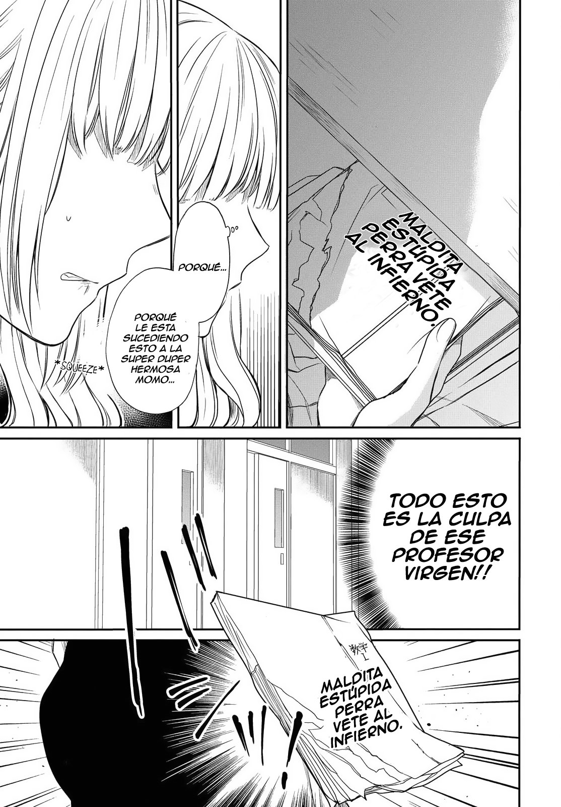 1-nen A-gumi no Monster Capitulo 2: Sensei, por favor hágase responsable. página 20