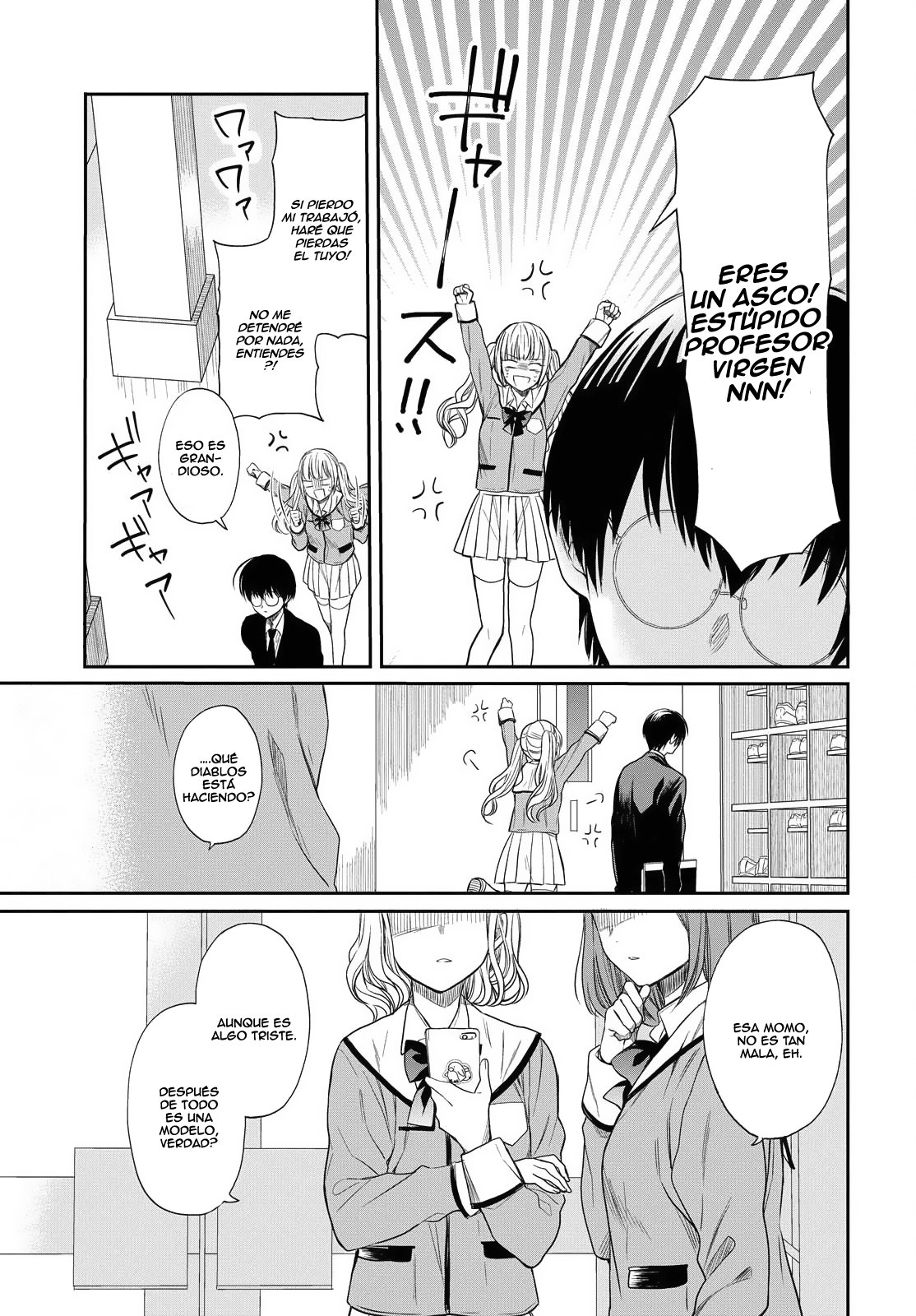 1-nen A-gumi no Monster Capitulo 2: Sensei, por favor hágase responsable. página 26