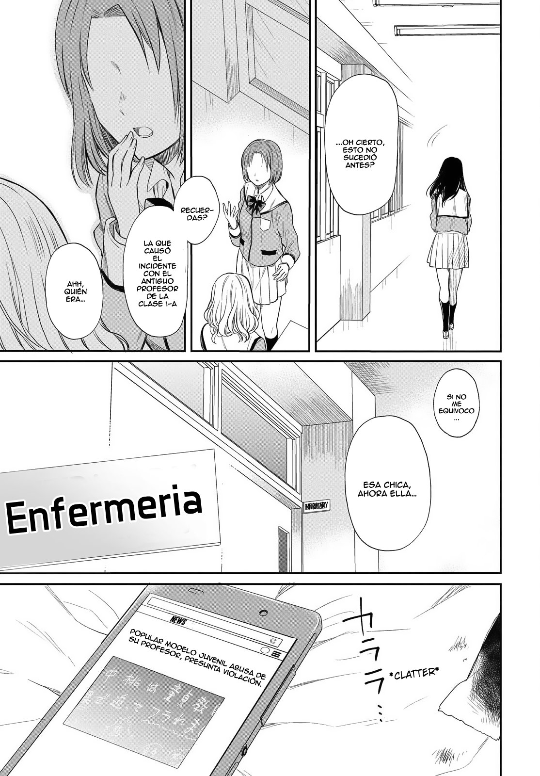 1-nen A-gumi no Monster Capitulo 2: Sensei, por favor hágase responsable. página 28