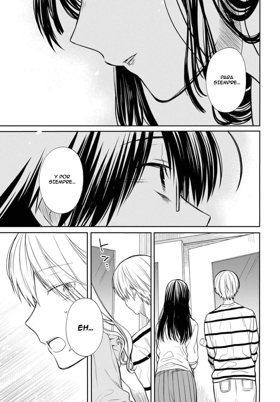 1-nen A-gumi no Monster Capitulo 20: Sensei,¿Sabes que representan los lirios negros? página 13