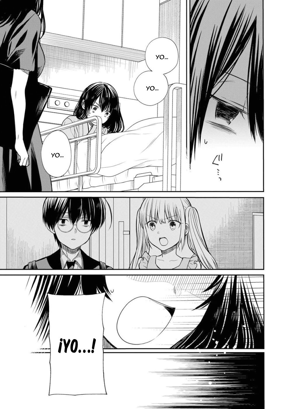 1-nen A-gumi no Monster Capitulo 20: Sensei,¿Sabes que representan los lirios negros? página 21