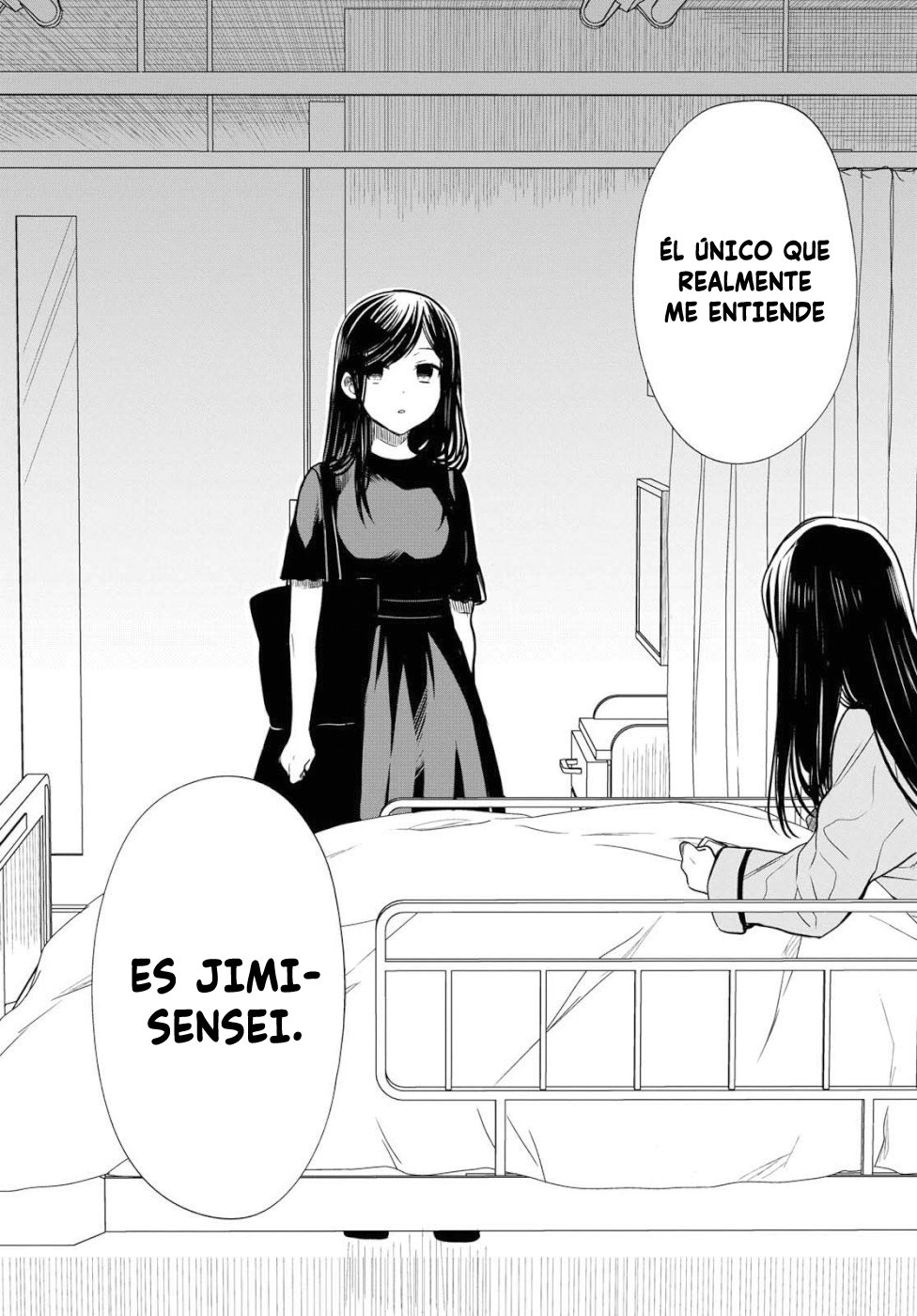 1-nen A-gumi no Monster Capitulo 20: Sensei,¿Sabes que representan los lirios negros? página 27