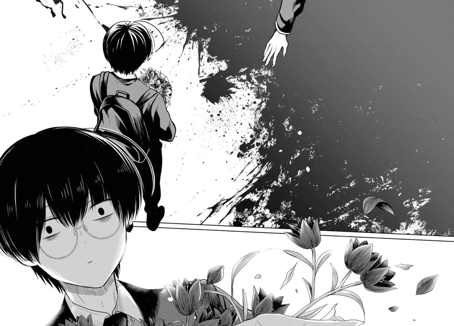 1-nen A-gumi no Monster Capitulo 20: Sensei,¿Sabes que representan los lirios negros? página 30