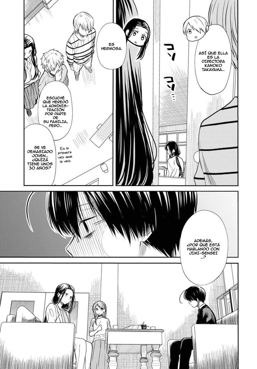 1-nen A-gumi no Monster Capitulo 20: Sensei,¿Sabes que representan los lirios negros? página 5