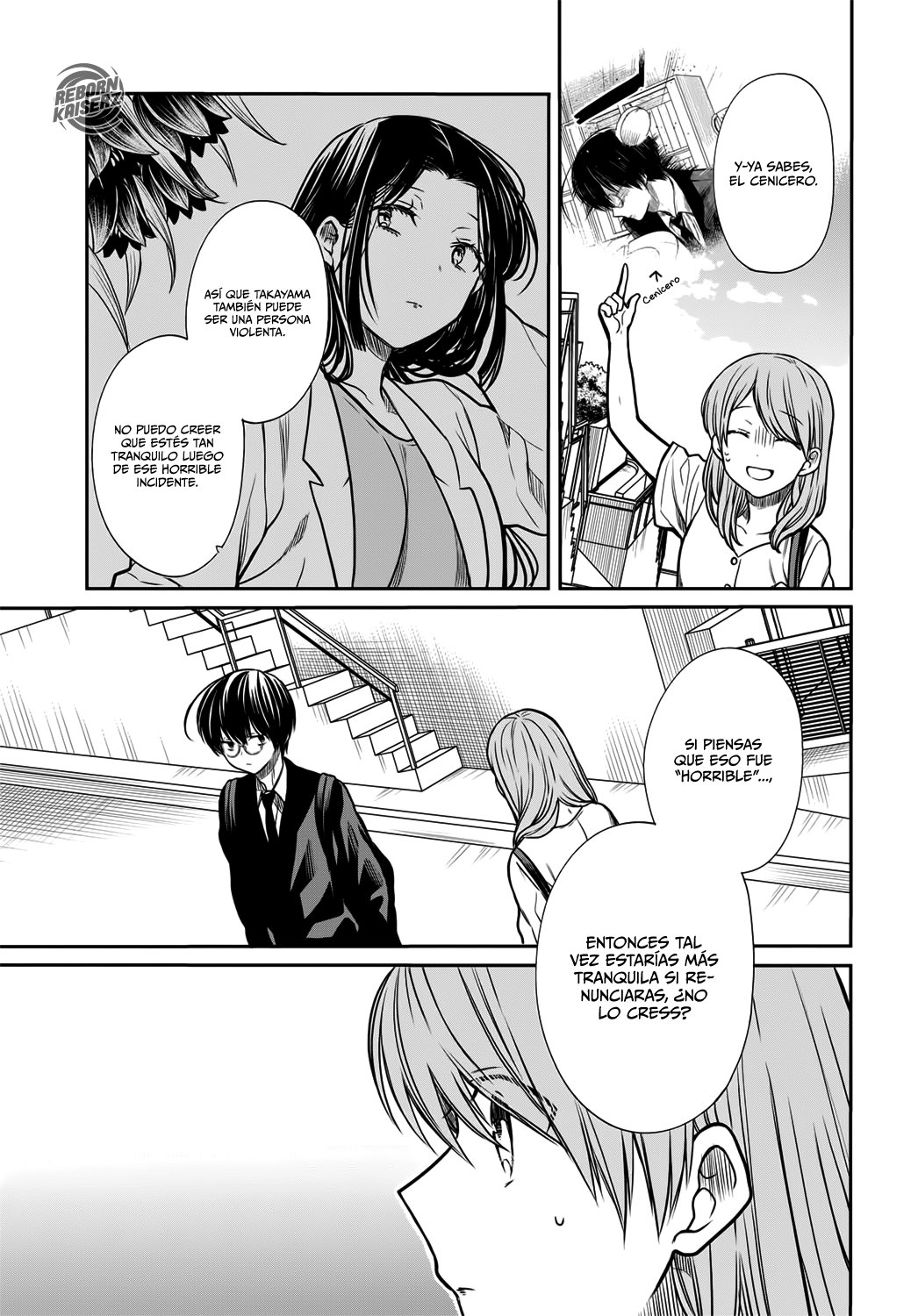 1-nen A-gumi no Monster Capitulo 21: ¿No lo entiendes? página 8
