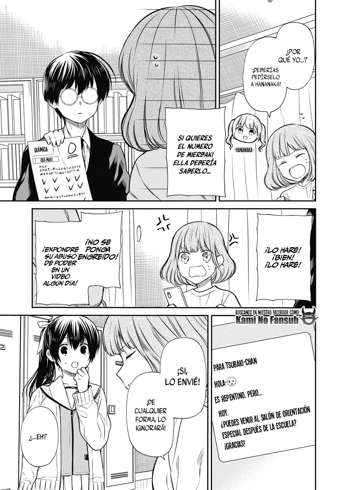 1-nen A-gumi no Monster Capitulo 24 página 9