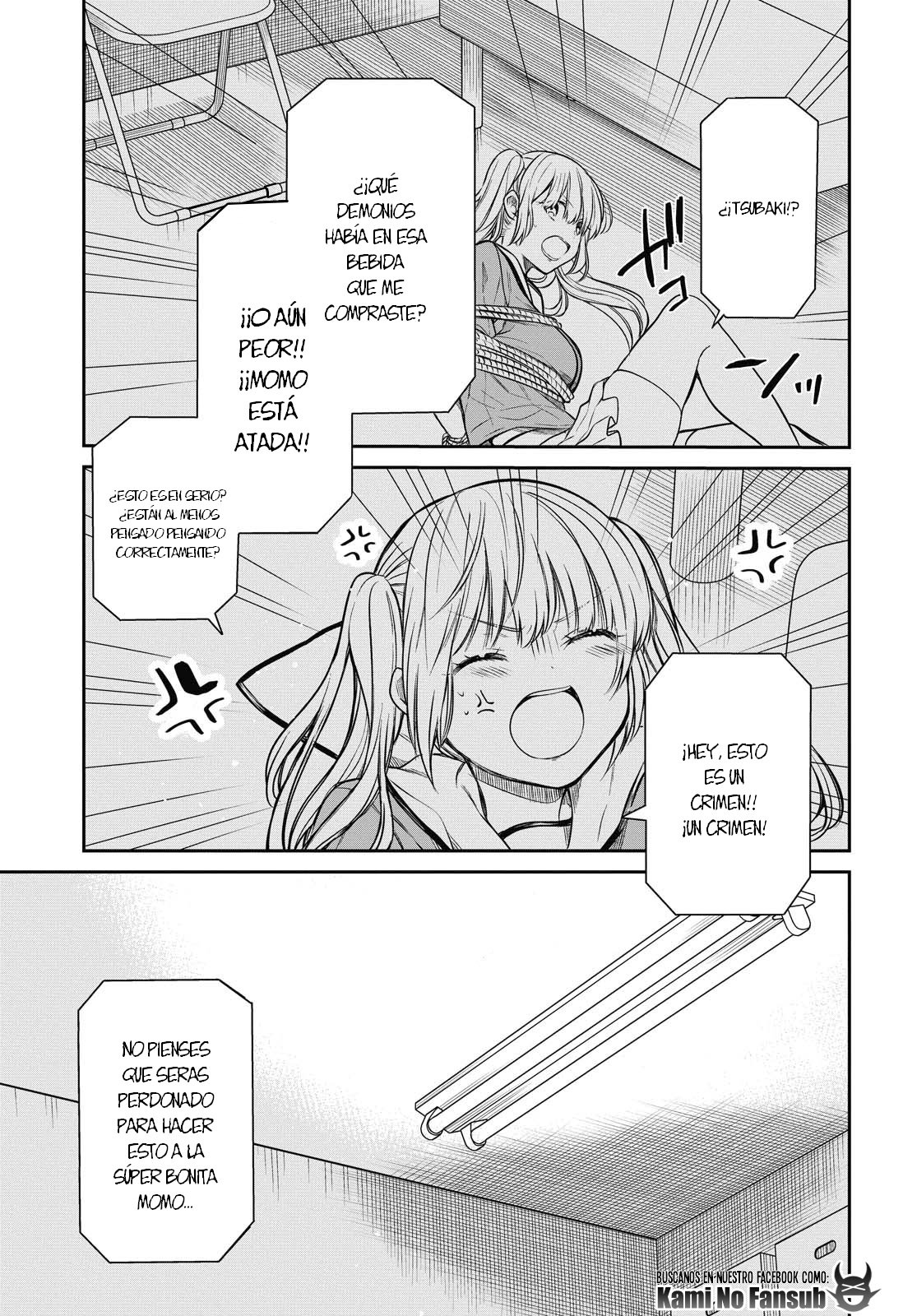1-nen A-gumi no Monster Capitulo 25 página 8