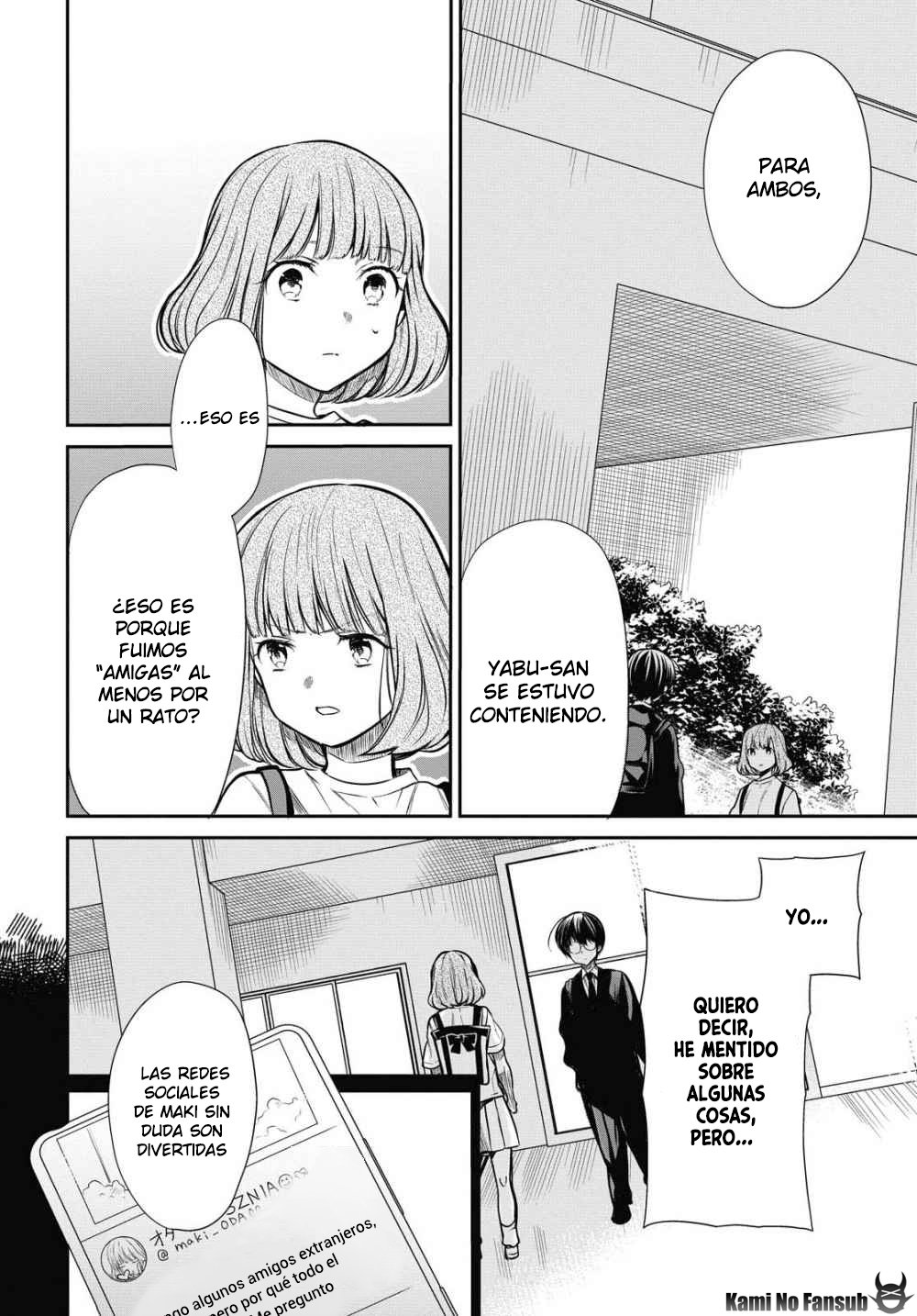 1-nen A-gumi no Monster Capitulo 27 página 10