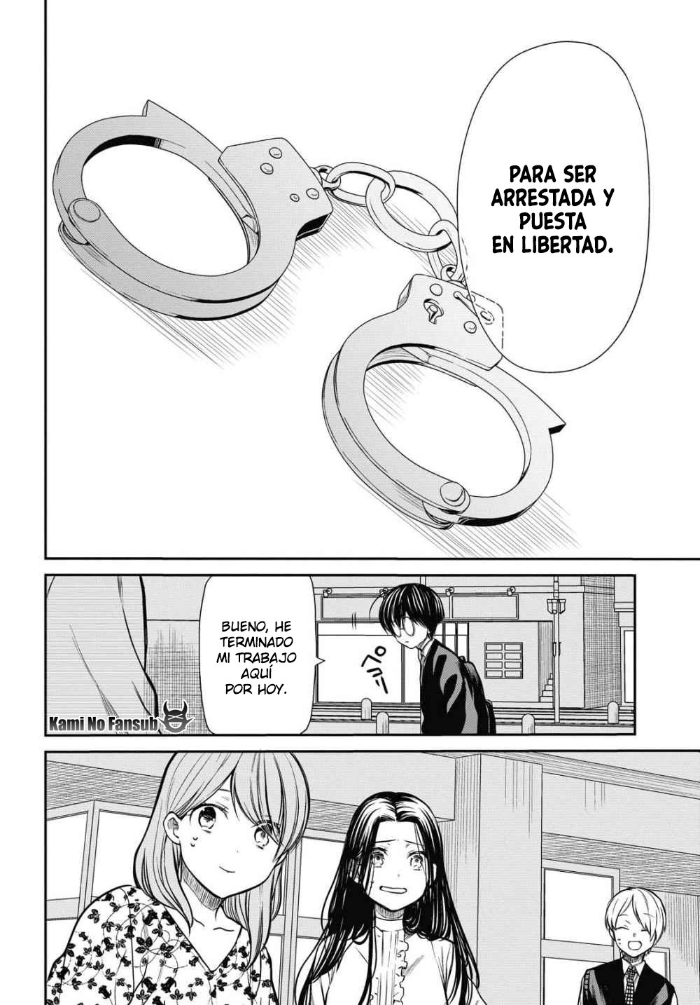 1-nen A-gumi no Monster Capitulo 27 página 12